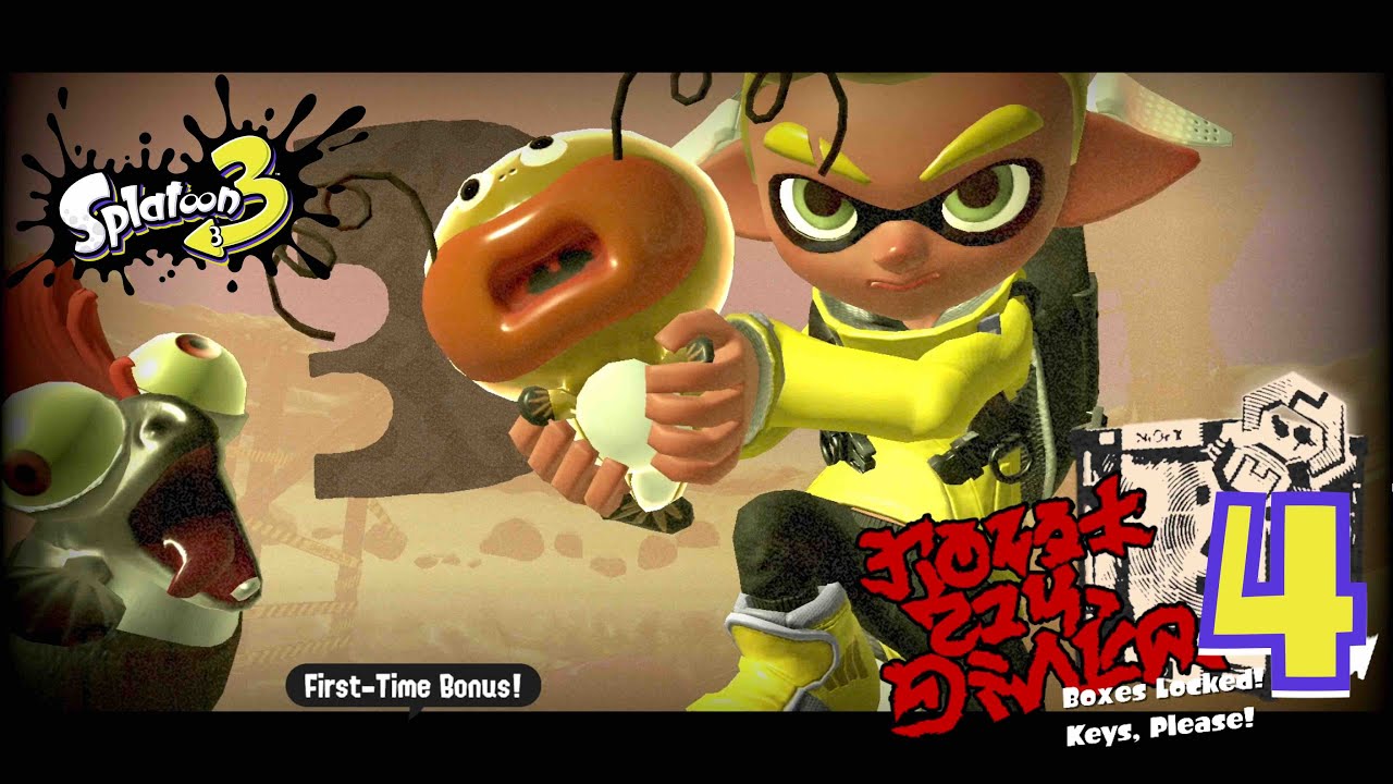 Splatoon 3 | Part 4 (SP) | Boxes Locked! Keys, Please (NS) HD60 - YouTube