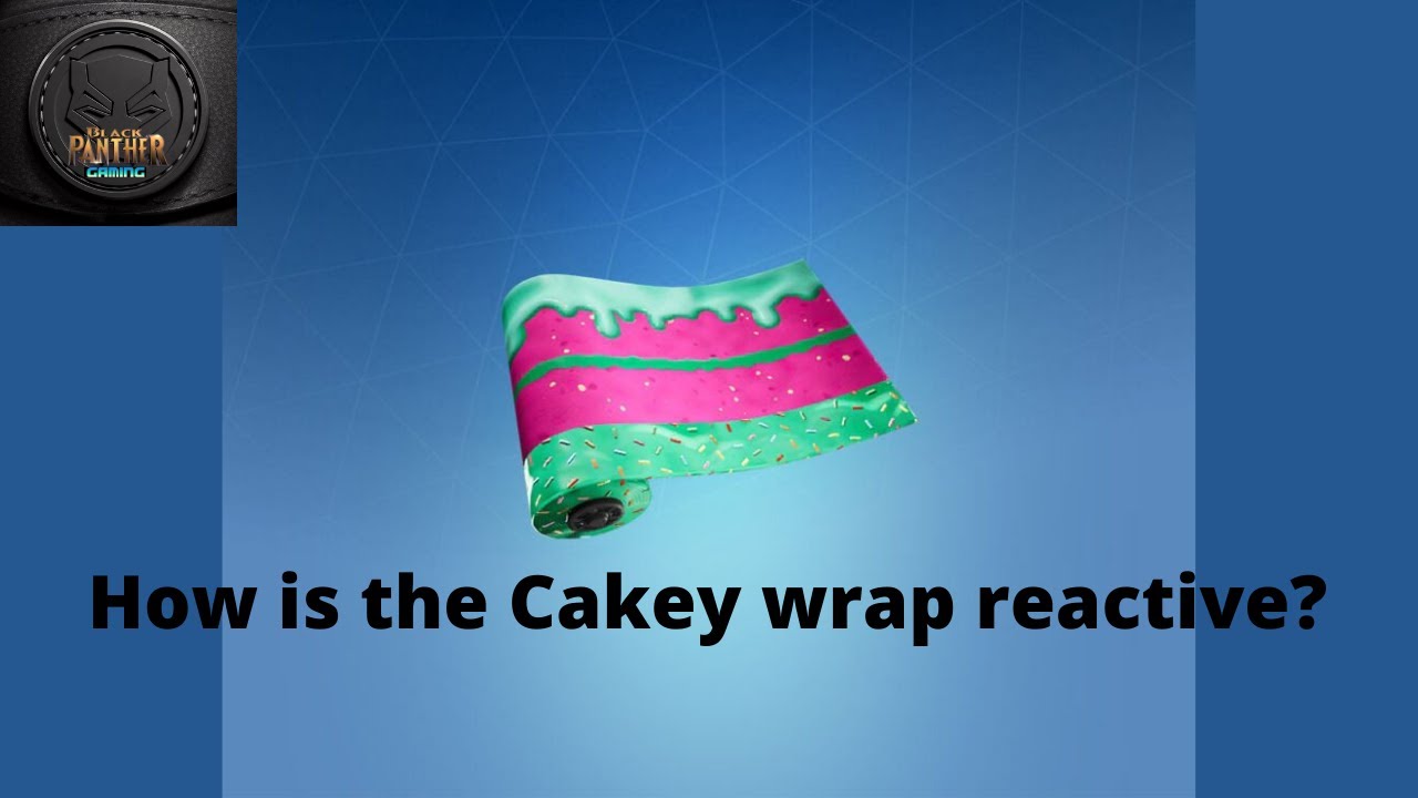 How is the cakey wrap reactive?