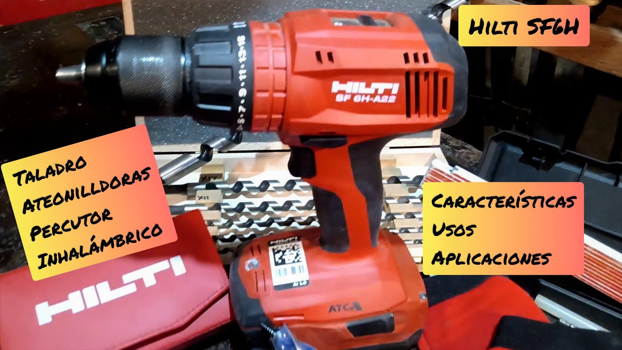 Atornilladoras taladro a batería - Hilti Española