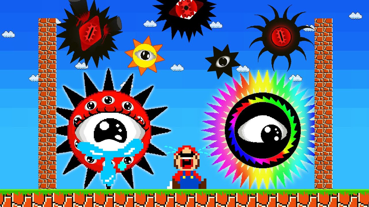 Mario vs Suika | Mr.Sun PHASES 1 - 999 SAD ORIGIN STORY! (Sprunki Compliation)