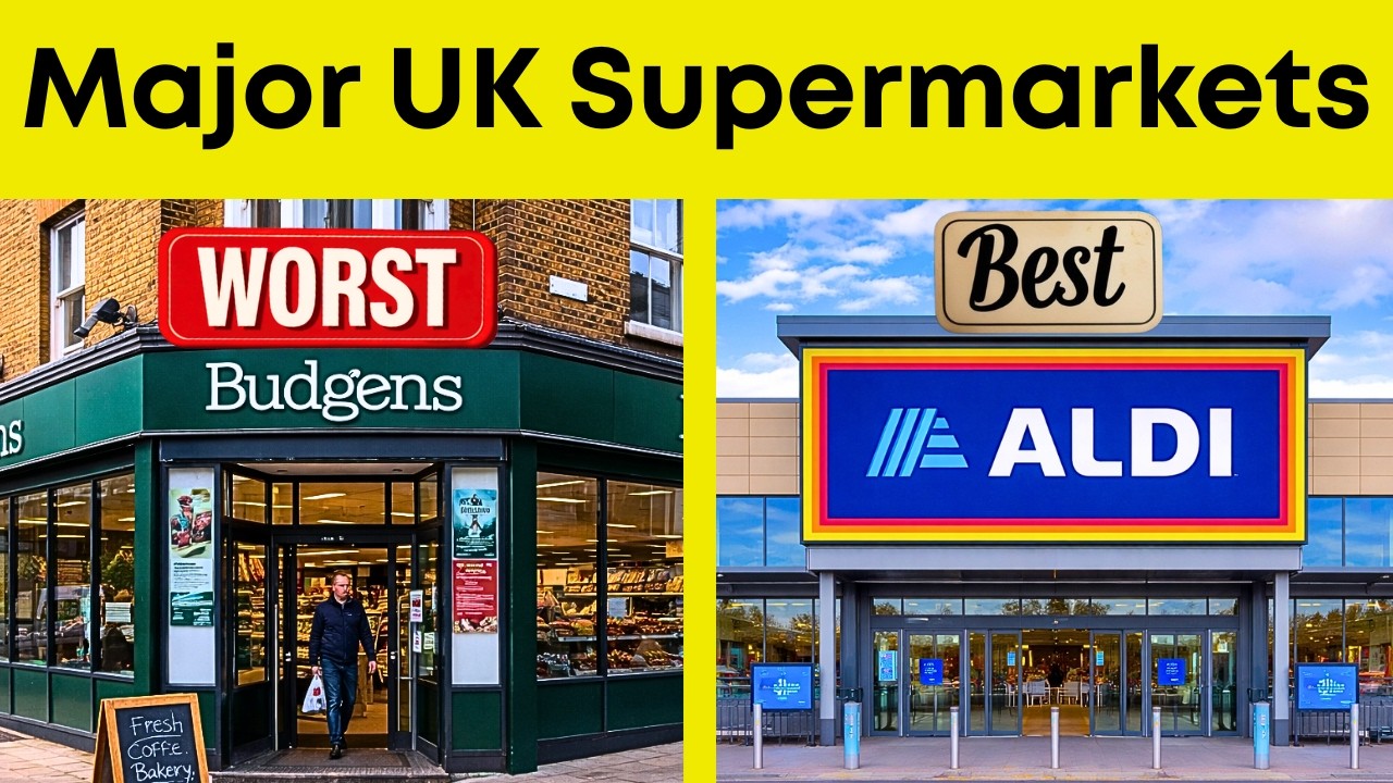 Мы составили рейтинг крупнейших сетей супермаркетов Великобритании от худшей к лучшей – вы будете...