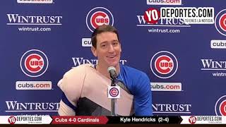 Kyle Hendricks 81 pitches Chicago Cubs 4-0 St Louis Cardinals