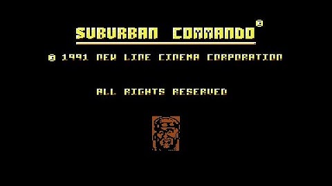 Commodore 64 Longplay [108] Surburban Commando (EU)