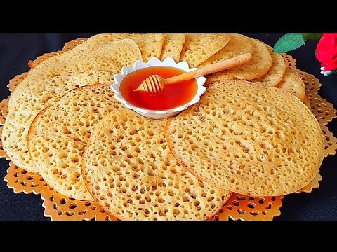 {Baghrir}Famous Moroccan 🇲🇦 Crepe Recipe The Secrets to Success in this Video😉🔝🔝🔝