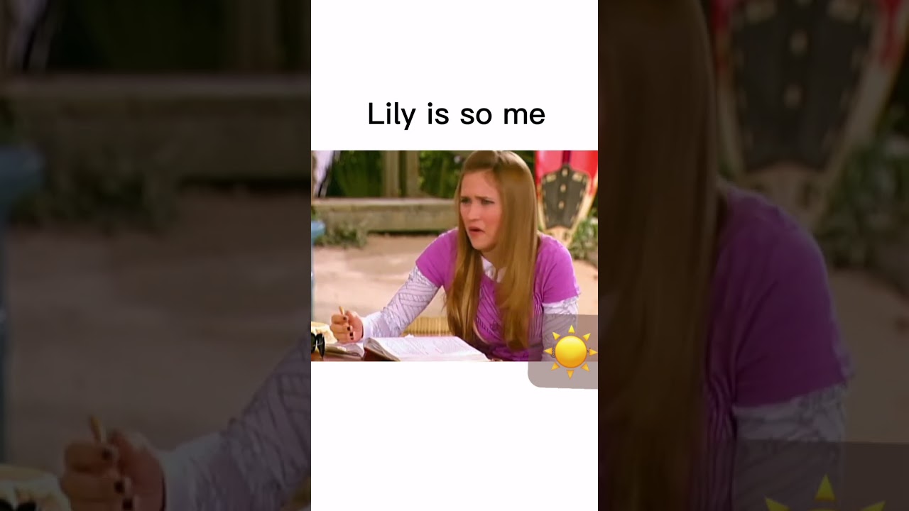 Lily is so me ! ☀️ 