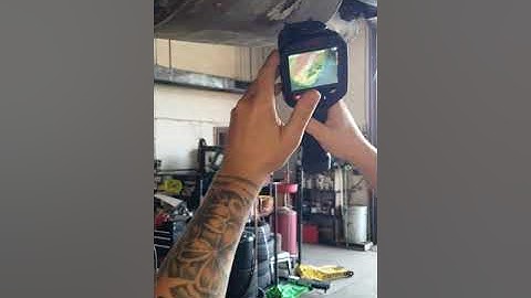 Catalytic Converter Test using a Thermal Imager