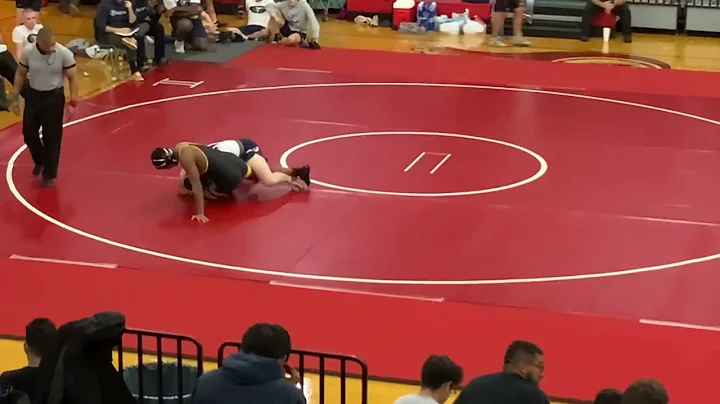 Matthew Wrestling 11-19-22: Wheatmore Duals Match 2