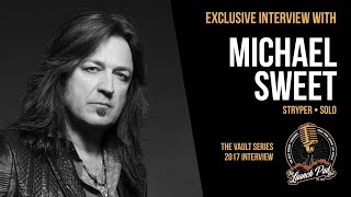 Exclusive and Unedited Interview with Michael Sweet • Vault 2017