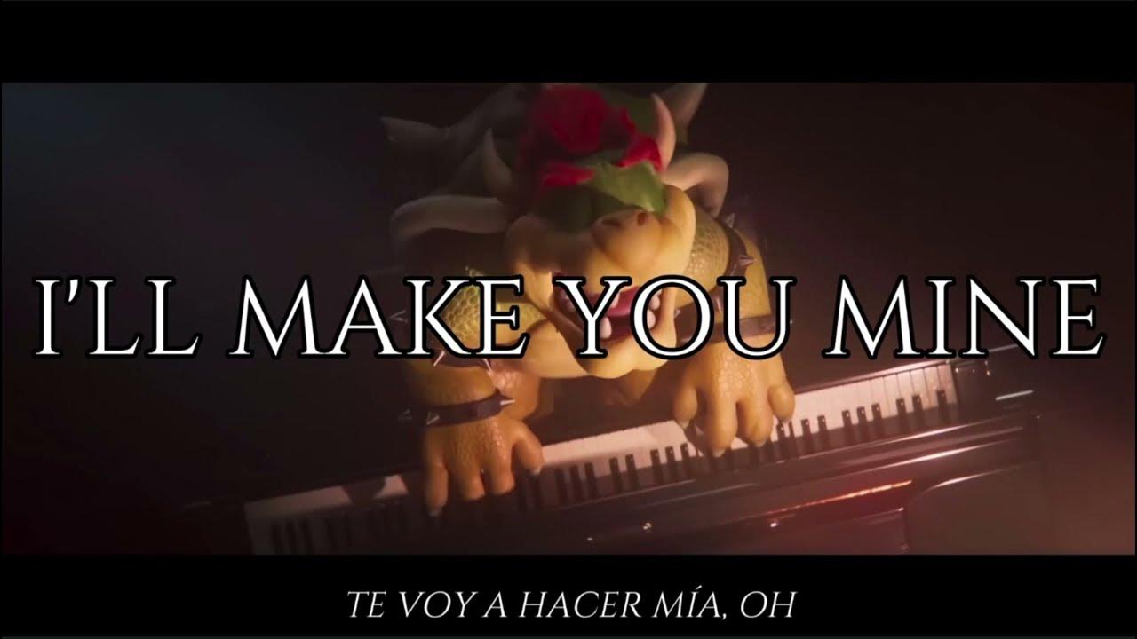 La canción de bowser Super mario bros la película ¨Peaches¨ Lyrics/Sub
