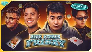 Rampage, Mariano, Mike X & Big Mike Play HIGH STAKES $50/100 - Commentary by David Tuchman