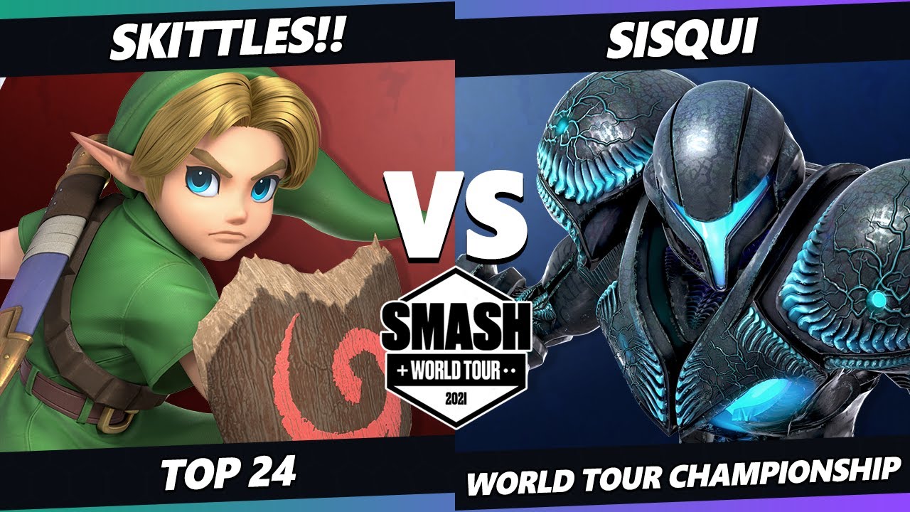SWT Championship Top 24 - SKITTLES!! (Young Link) Vs. Sisqui (Dark Samus) SSBU Ultimate Tournament