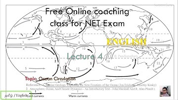 CSIR - NET JRF / LS EARTH SCIENCE | IMPORTANT TOPIC | Lec. 4, Ocean circulation, In English