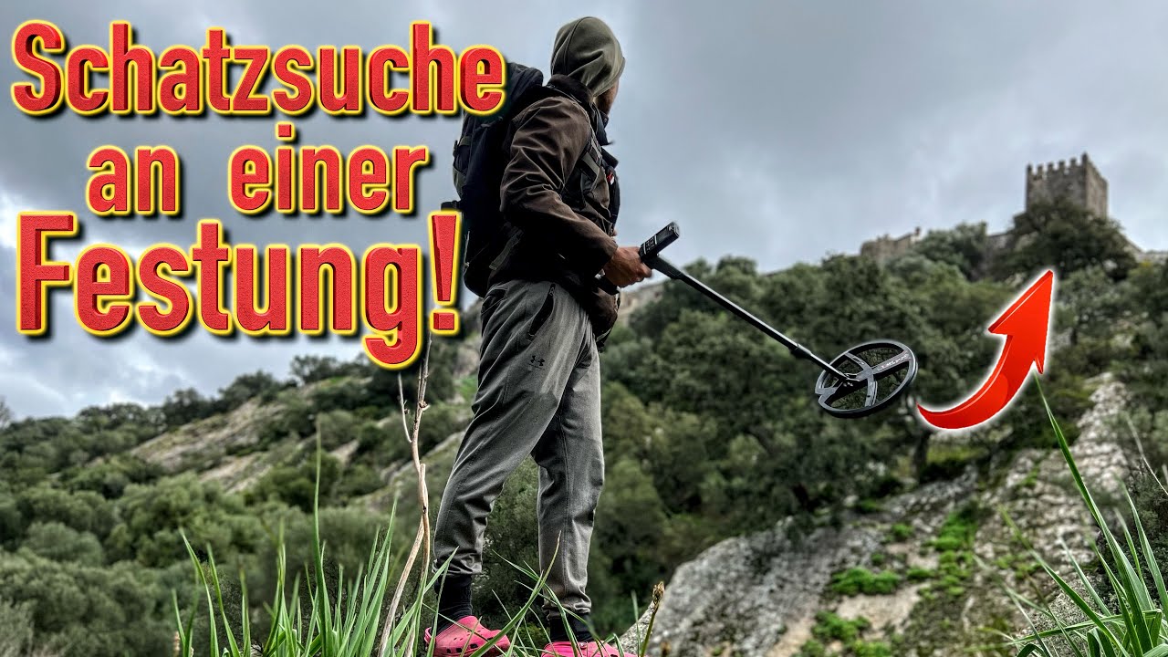 HISTORISCHE FUNDE unterhalb einer FESTUNG!! (Schatzsuche mit Metalldetektor) - XP Deus 2