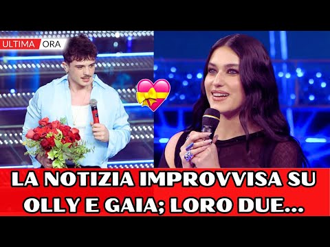 Olly e Gaia; I fan increduli, la notizia improvvisa pochi minuti fa sui cantanti, loro due... Olly e Gaia; I fan increduli, la notizia improvvisa pochi minuti fa sui cantanti, loro due...
