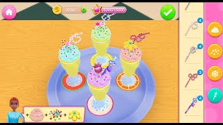 Fun Cooking Game _ My Bakery Empire _ Mango Banana Smoothie _ Desserts _ Cake Design & Serve Cake screenshot 2