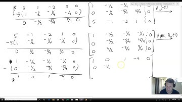 Gaussian Elimination- Infinite Solutions Example