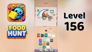 Food Hunt Pixel Puzzle Level 156 Walkthrough | Mini Boss