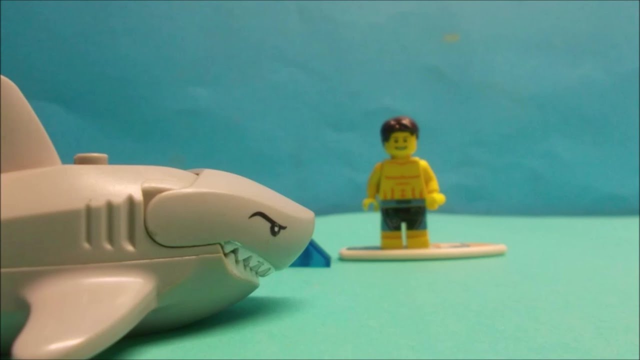 Lego JAWS / Szczęki - stop motion brickfilm