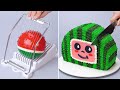 Satisfying Watermelon Cake Decorating Ideas | Amazing Fruit Cake Decorating Idea