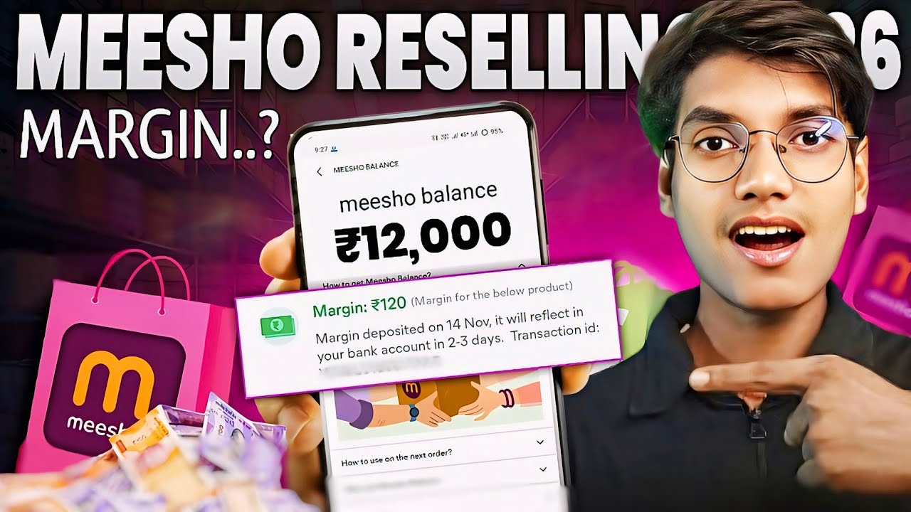 How To Withdraw Meesho Reselling Margin 2026 ? Live Margin Payout ...