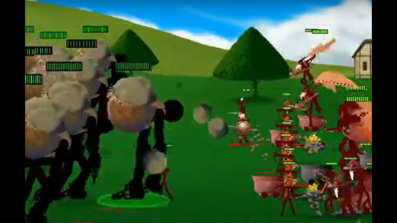 Order Giants only VS Insane Order AI (DM) | Stick Empires 2021