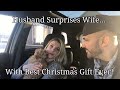 Surprised my wife with a puppy for Christmas | Husband surprises wife | Courtney & Sam Renzetti