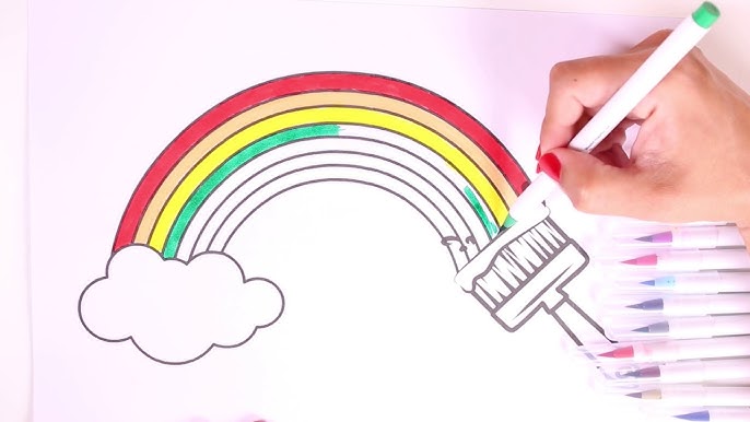 Como Dibujar Un Arco Iris Paso A Paso Dibujo Facil De Arco Iris Youtube Como Dibujar Un Arco Iris Paso A Paso Dibujo Facil De Arco Iris Youtube