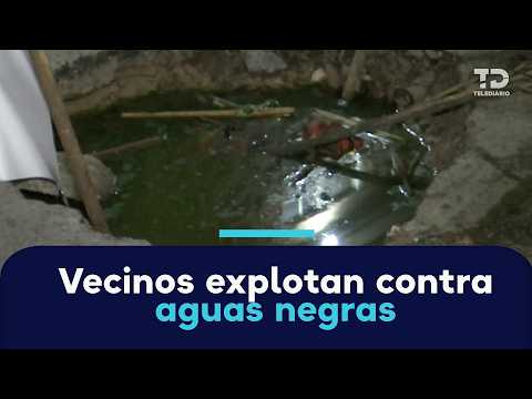 "What kind of work is this?", neighbors explode over raw sewage