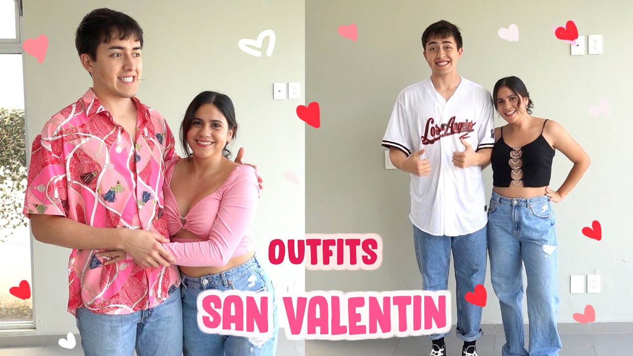 Outfits de SAN VALENTIN con mi mejor amigo (shein)