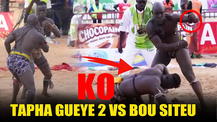 Door mou danou : Tapha Gueye 2 humilie Bou Siteu