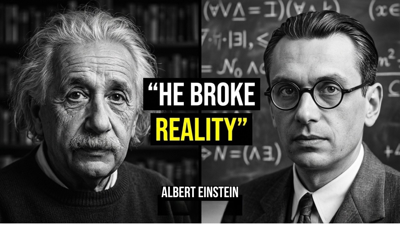 Albert Einstein COULDN'T Believe What Gödel PROVED About Reality