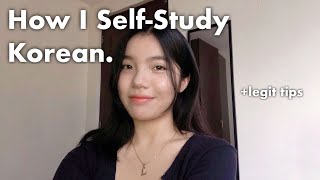 How I Self-Study Korean