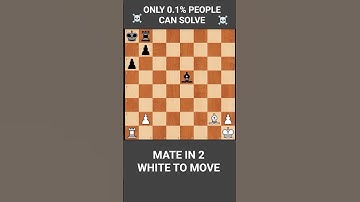 TOUGHEST CHECKMATE ☠️☠️#chess #puzzle #checkmate #shorts