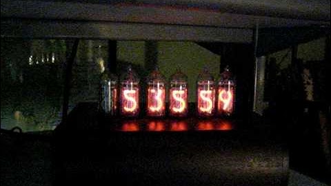 NTP Synced Nixie Clock - Crossfade, New Date Mode