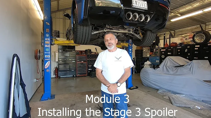 How to Install a Stage 3 Spoiler from Extreme Online Store on a C7 Corvette Module 3
