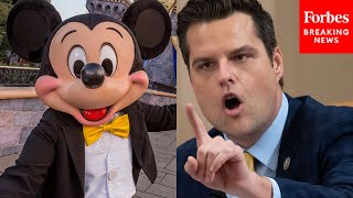 ‘Private Entities Can Try To Program You’: Matt Gaetz Warns Of Data Collection By Walt Disney