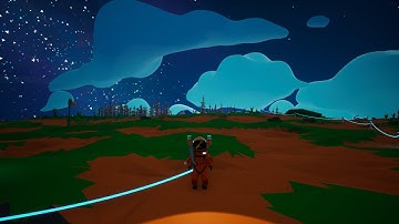 Playing Astroneer in Linux w/Proton 7.0-3