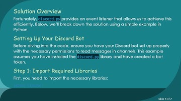 How to Capture Every Message in Discord with discord.py