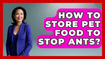 How To Store Pet Food To Stop Ants? - Insects and Invaders