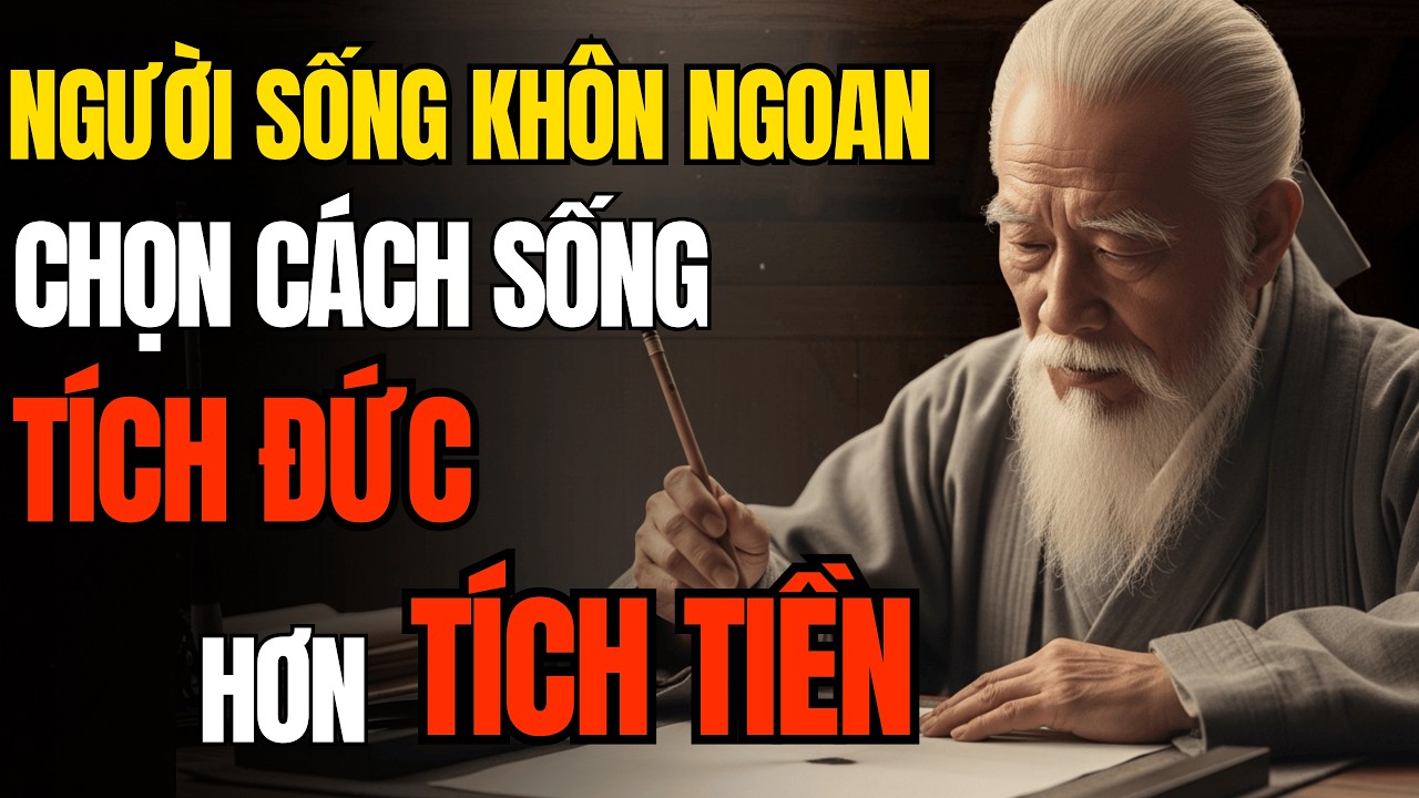 Cổ Nhân Dạy: Người Khôn Ngoan Chọn Cách Sống Tích Đức Hơn Tích Tiền | Triết Lý Cuộc Sống