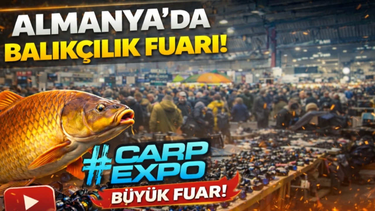 Almanya'da balıkçılık fuarı, Carp Expo 2026 Mannheim | Solo Fishing 🇹🇷 İbrahim Hakkı Özel