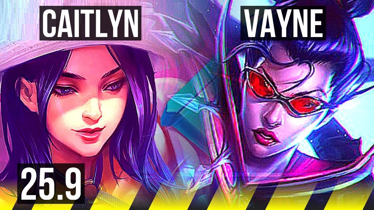 CAITLYN & Thresh vs VAYNE & Janna (ADC) | TR Challenger | 25.9