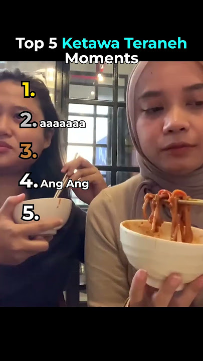 Top 5 Ketawa Teraneh Moments 😂