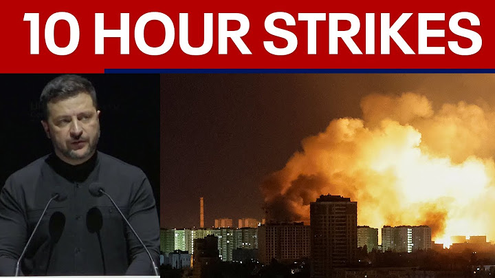 US weapons headed to Ukraine after Russia launches massive 10-hour strike
