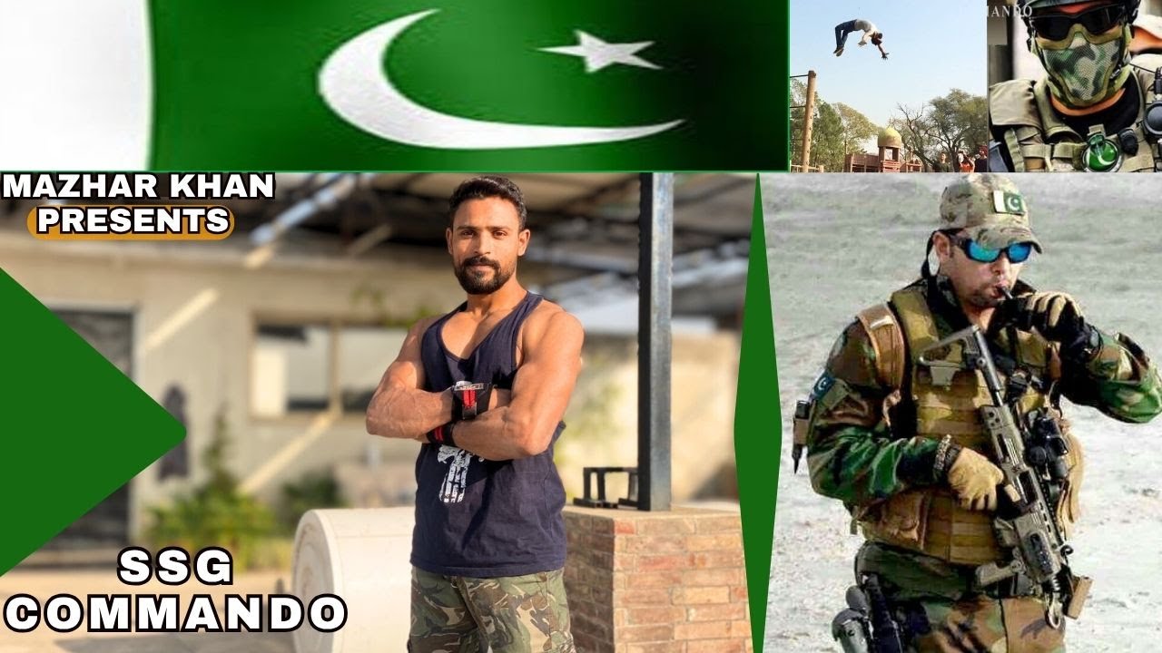 Pakistani Bodybuilder Commandos |Pak Army SSG Commando Strength Training & Acrobatics Real action ...