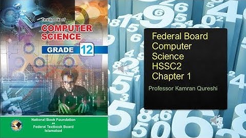 FBISE Computer Science HSSC2 | Chapter 1  | Functions of Operating System