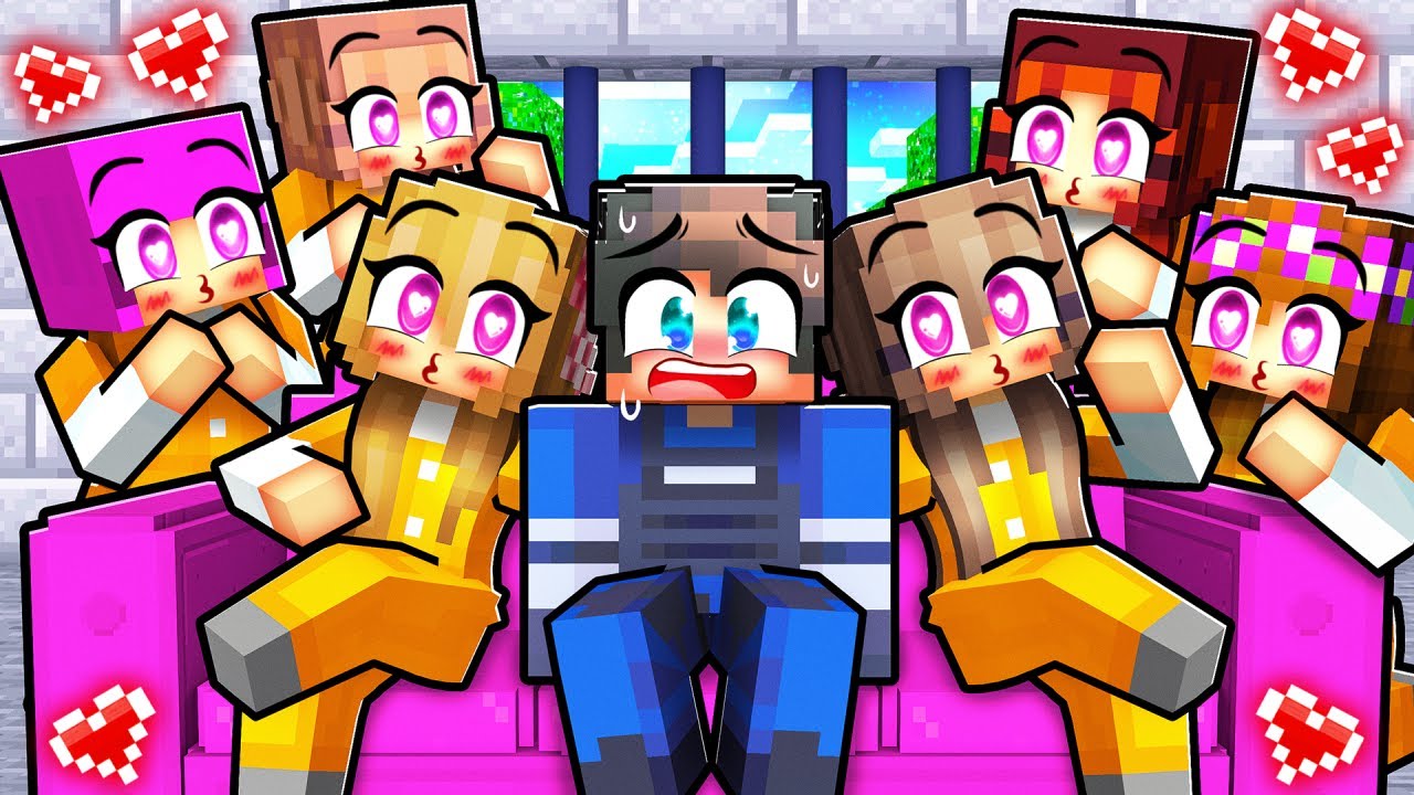 ONE BOY in a YANDERE ONLY Prison!