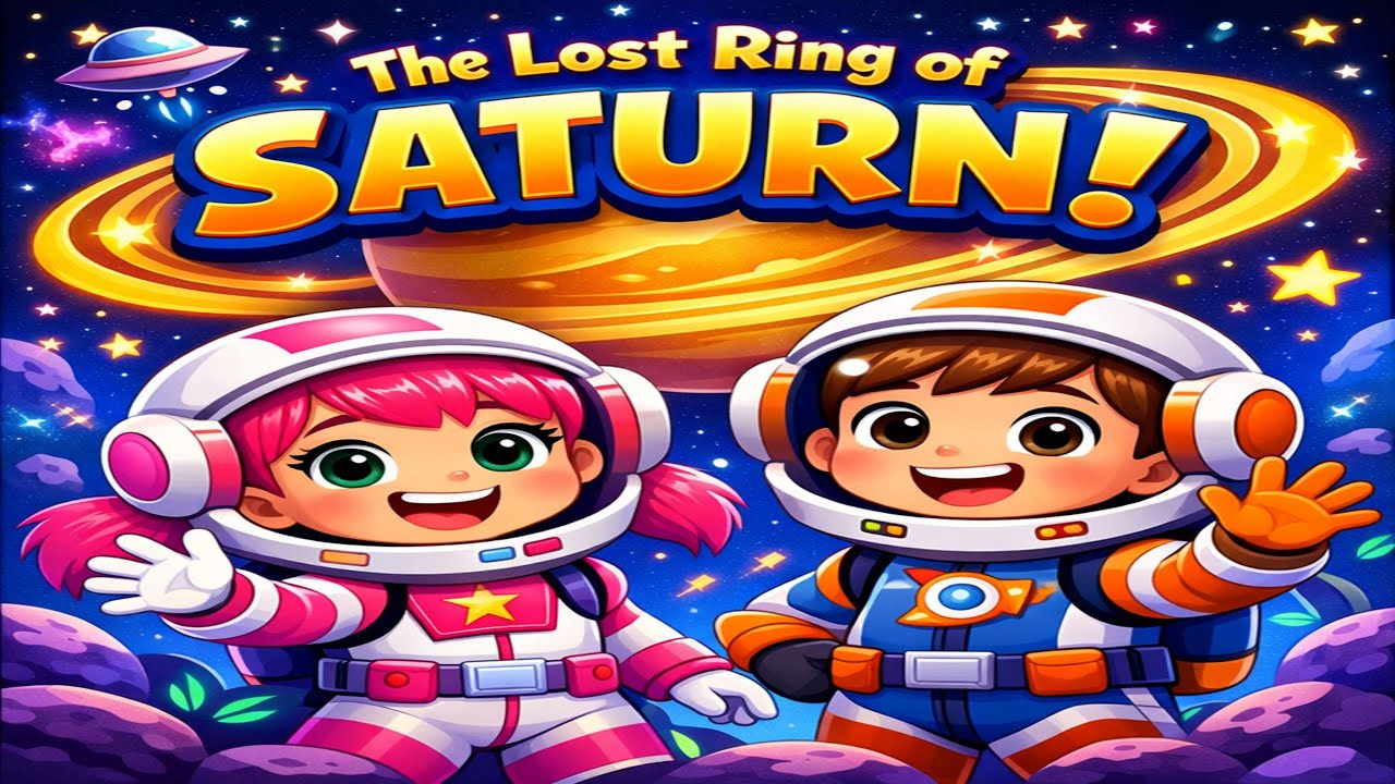 Mission to Planet Zog: The Lost Ring of Saturn | Learn the Planets with Astro Buddies!