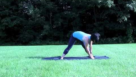 Fitivity Yoga: Standing Wide Angle Fold, Twist (GetFitivity.com)