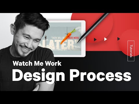 Design with Me – Photoshop Process Walkthrough & Tips